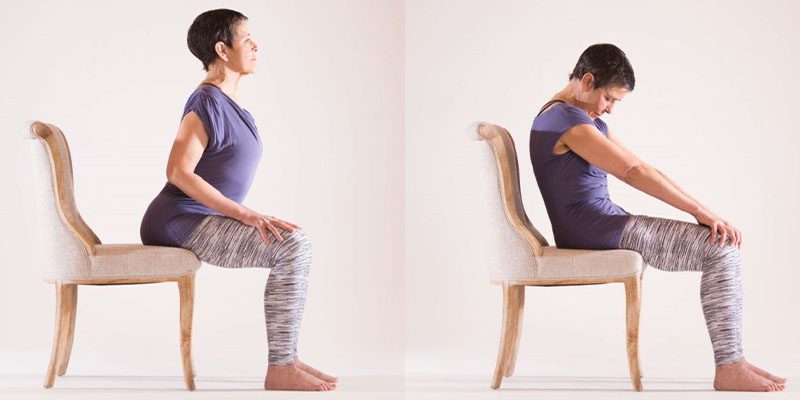 Chair Yoga is where it’s at…